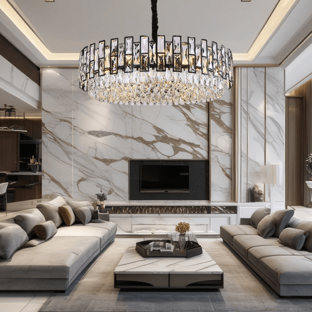 Kolekce lustrů Celestia Crystal pro elegantní interiéry