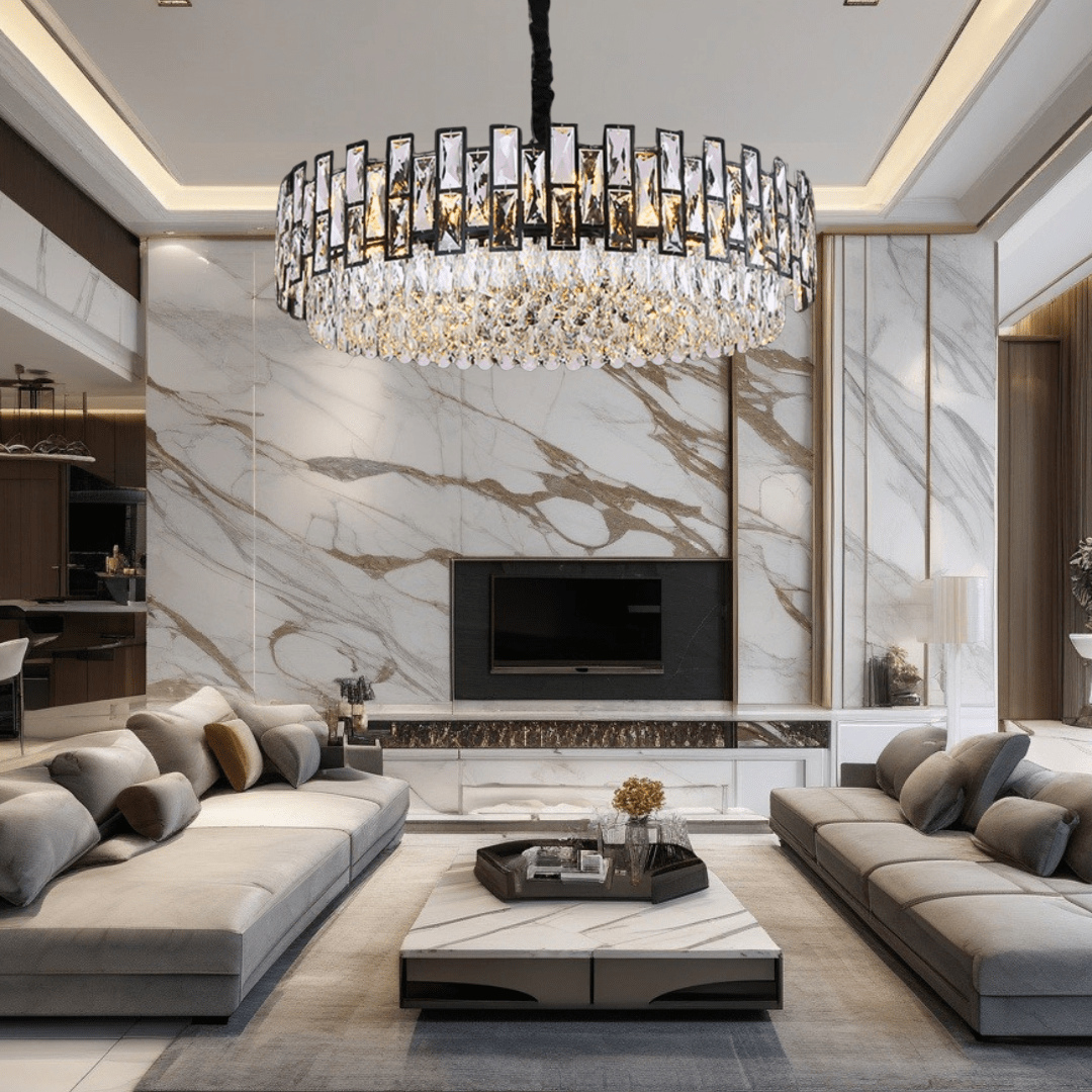Kolekce lustrů Celestia Crystal pro elegantní interiéry