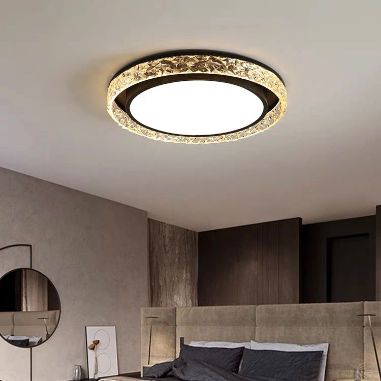 Crystal Halo LED plafondlamp met afstandsbediening voor dimmen