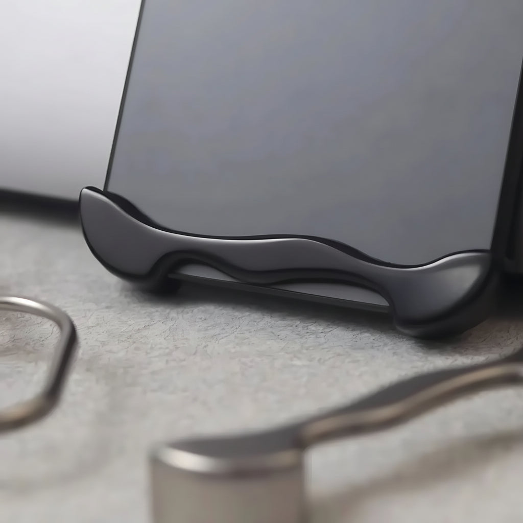 Smukłe magnetyczne etui na telefon z tytanowego stopu do codziennej ochrony