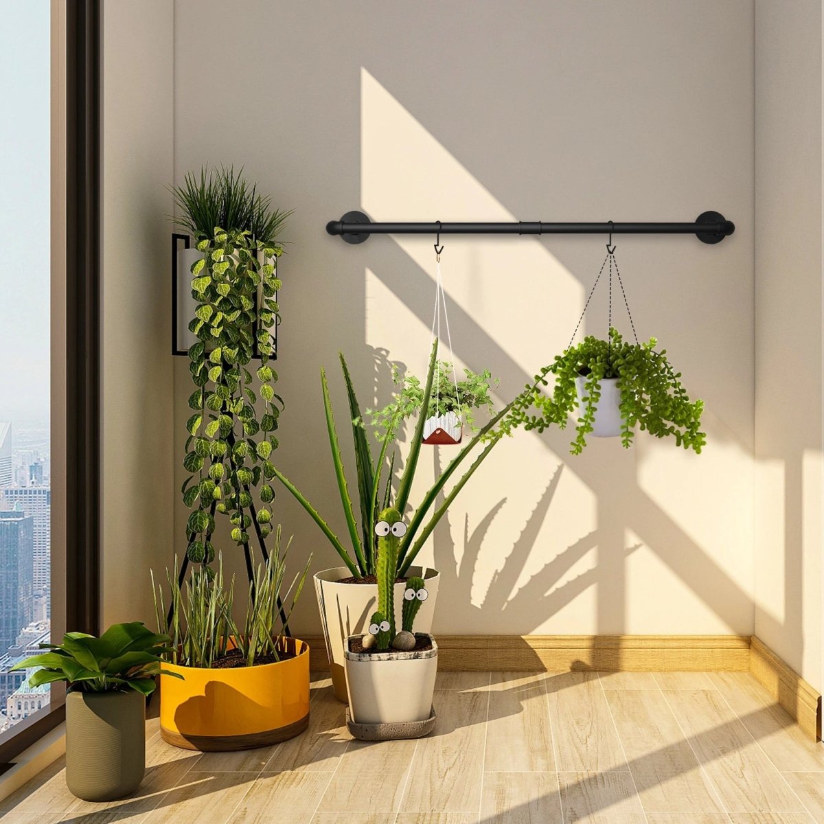 Werkline Industrialny Styl Ścienny Wieszak na Ubrania