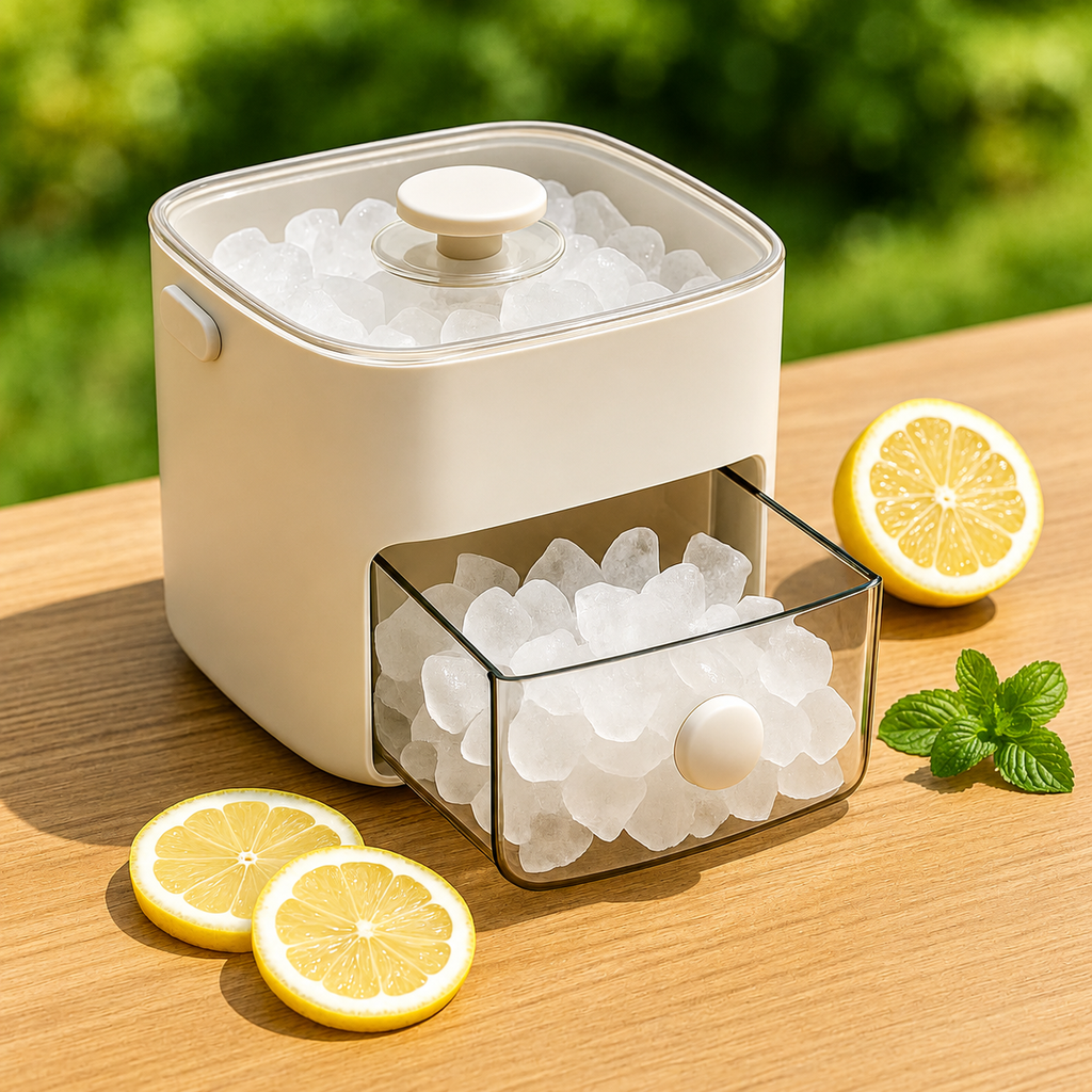 Portable Countertop Ice Maker For Fast Ice Cubes In Minutes