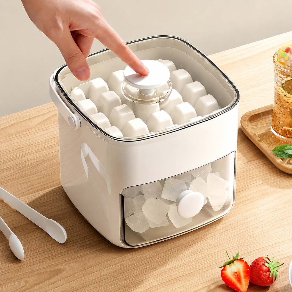 Portable Countertop Ice Maker For Fast Ice Cubes In Minutes