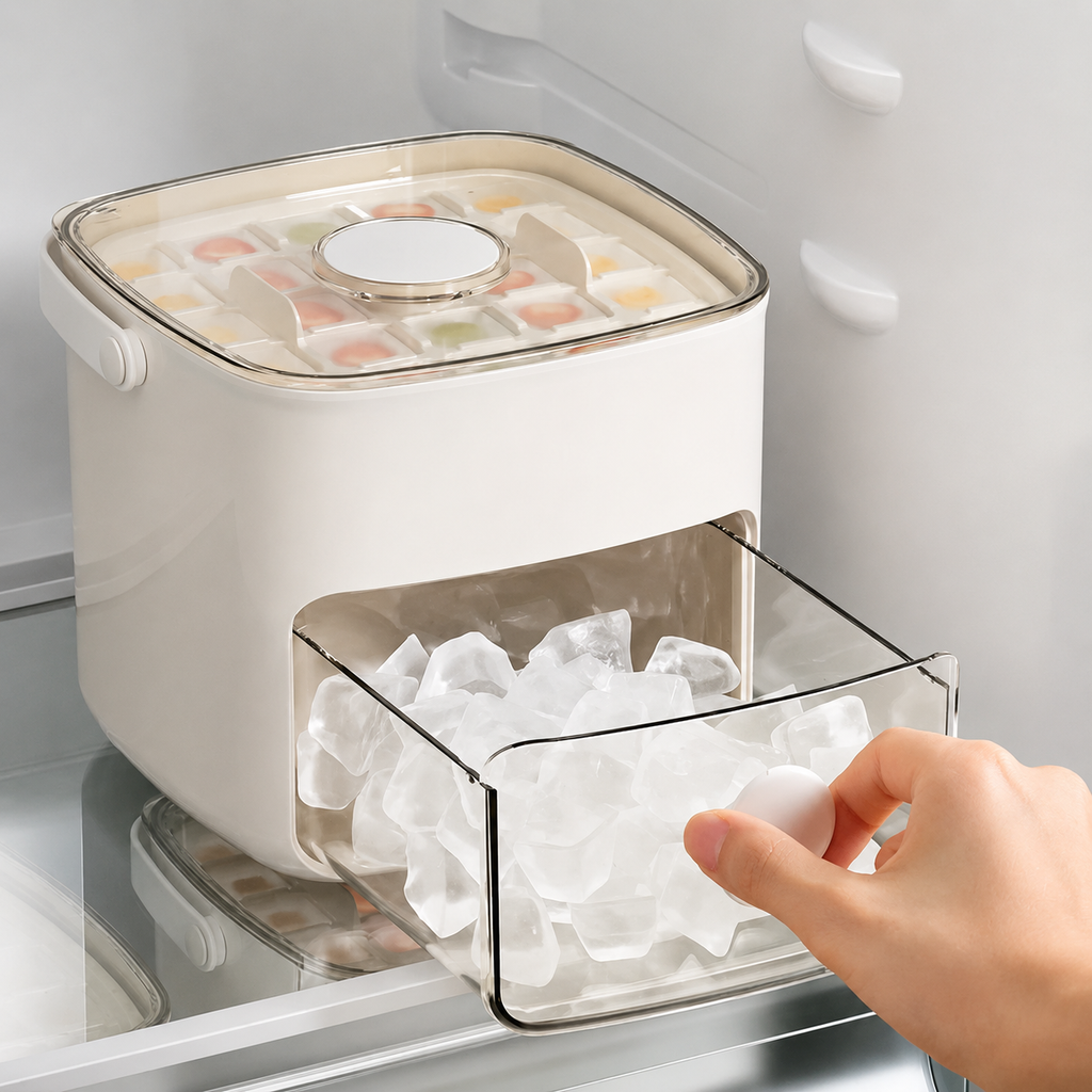 Portable Countertop Ice Maker For Fast Ice Cubes In Minutes