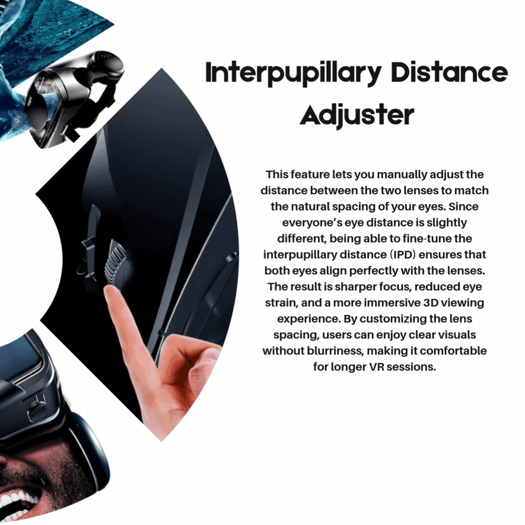 NovaView 3D VR-glasögon för en uppslukande hemmabioupplevelse