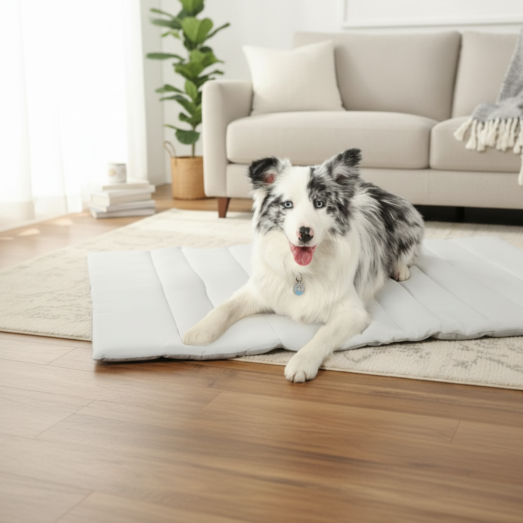 CoolPaws Self Cooling Dog Mat For Hot Summer Days Outdoor