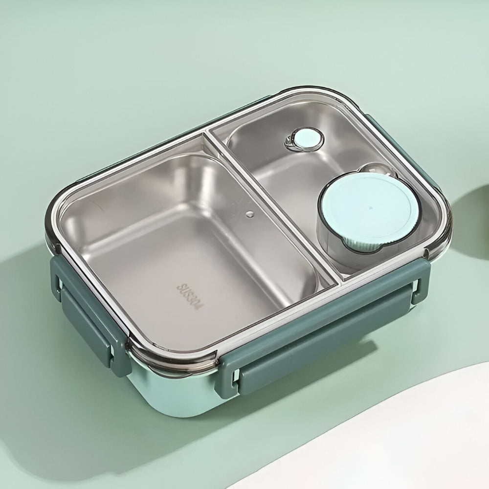 Isolierter Edelstahl-Lunchbehälter mit auslaufsicherem Deckel