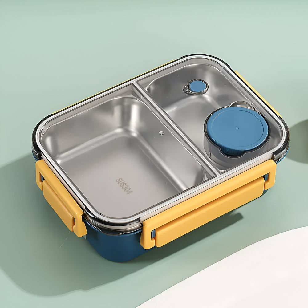 Isolierter Edelstahl-Lunchbehälter mit auslaufsicherem Deckel