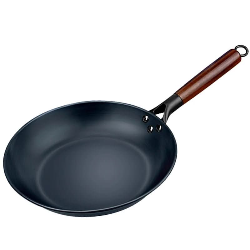 EmberCraft Gjutjärnspanna, Robust Nonstick Stekpanna, Jämn Värmefördelning