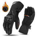 ArcticGuard Waterproof Moto Gloves Three Layer Insulation And Carbon Fiber Protection