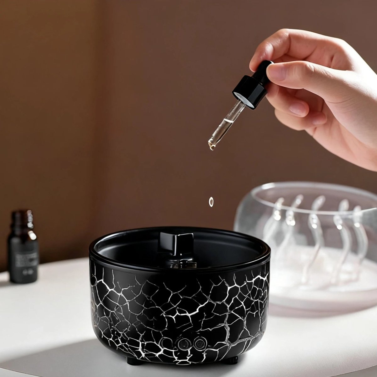 Nawilżacz powietrza AquaGlow Jellyfish z aromaterapią i timerem 280 ml