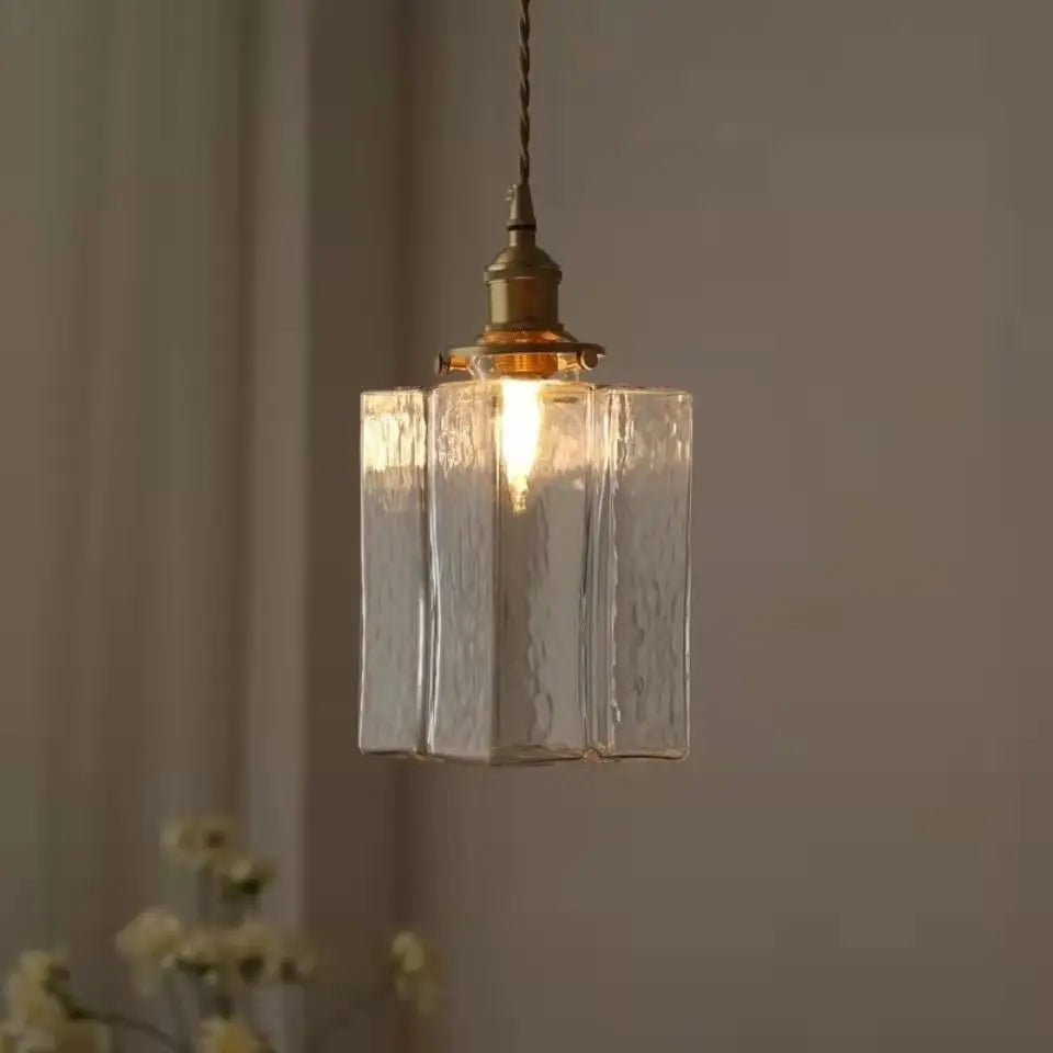 NovaHue Pendelleuchte im Vintage-Glas-Stil für Wohnkultur