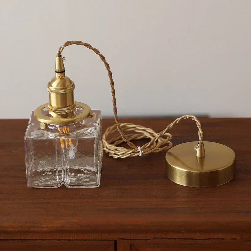 NovaHue Pendelleuchte im Vintage-Glas-Stil für Wohnkultur