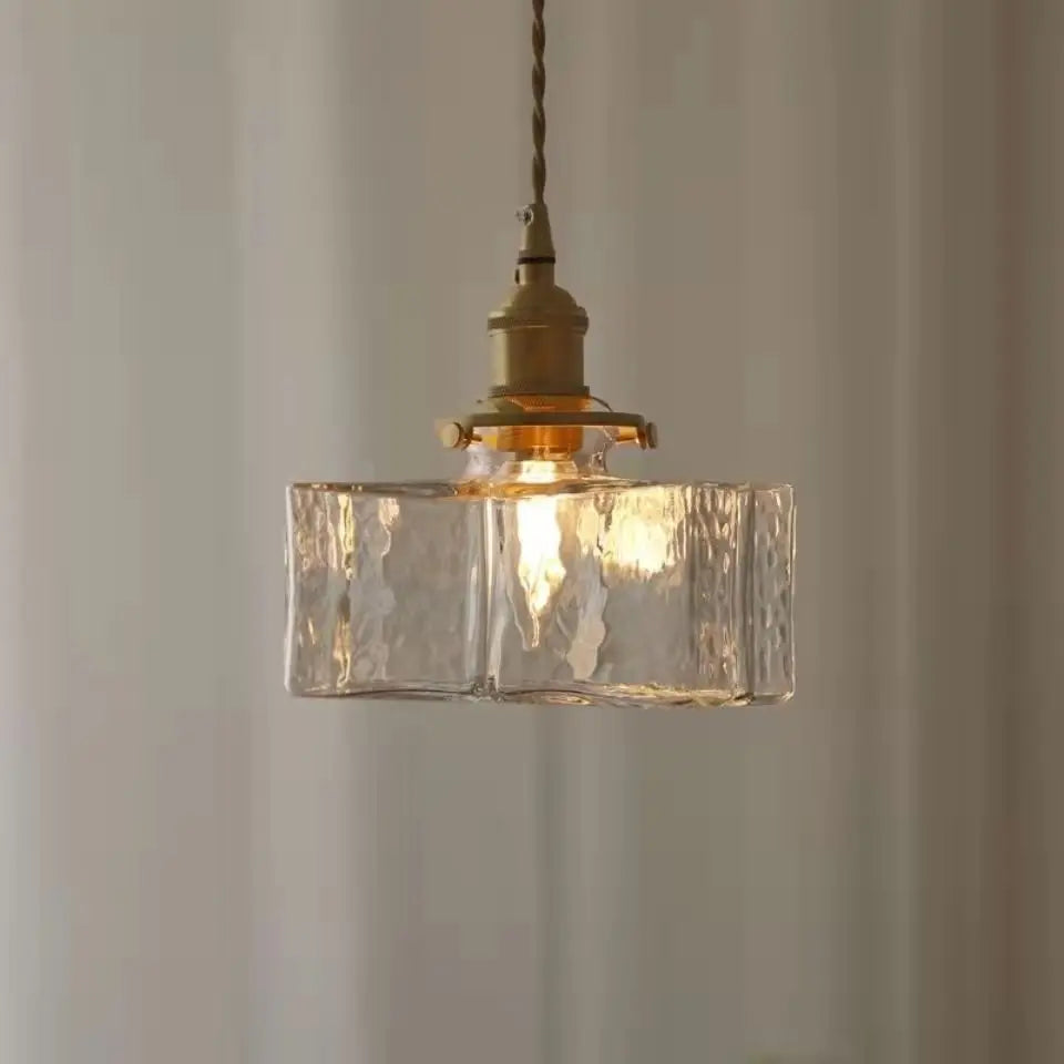 NovaHue Pendelleuchte im Vintage-Glas-Stil für Wohnkultur