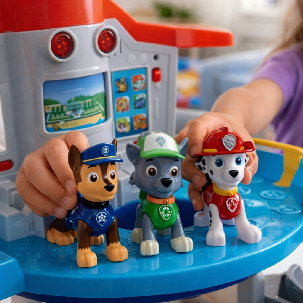 Conjunto de Brinquedos para Crianças com Torre de Escorrega e Veículos de Pista