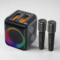Bluetooth Karaoke Machine With Portable Speaker And Wireless Microphones