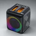 Bluetooth karaoke zařízení s přenosným reproduktorem a bezdrátovými mikrofony