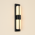 LumaCrest Contemporary Waterproof Vertical Wall Sconce for Indoor and Outdoor Use