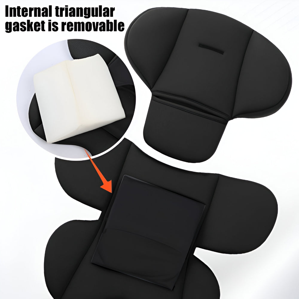 Cuscino per Seggiolino Auto Bambini per Viaggio con Inserto di Supporto