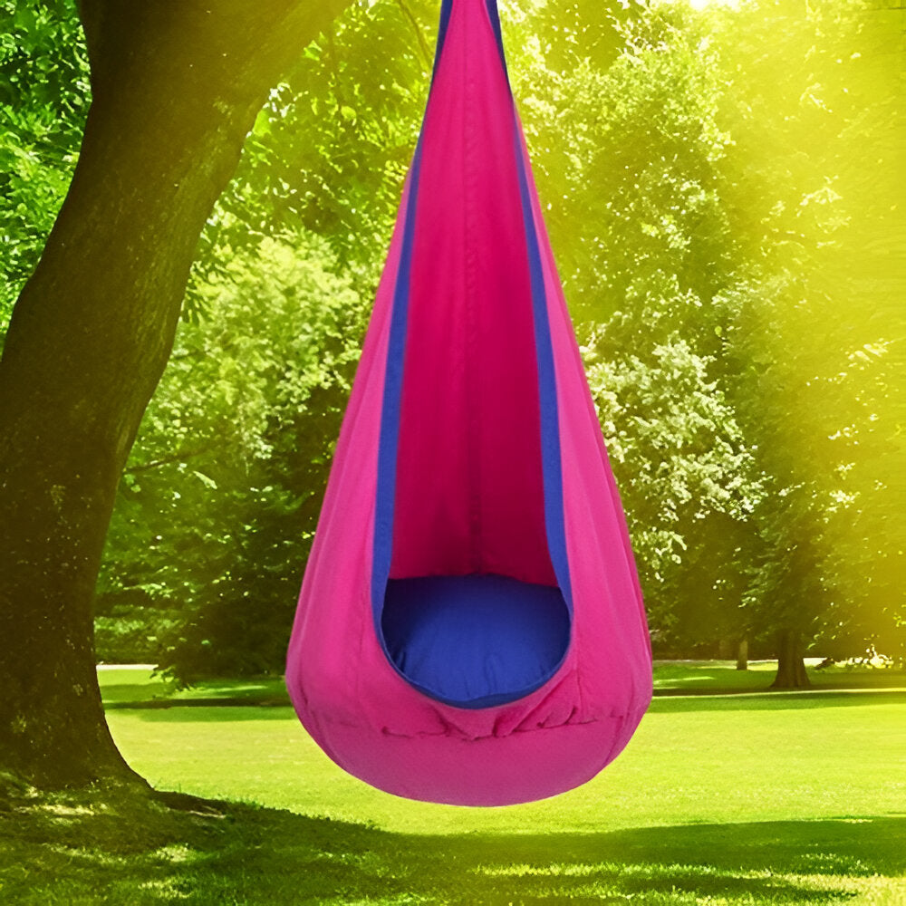 Kids Pod Swing Sensory Seat For Indoor Play And Reading Corner