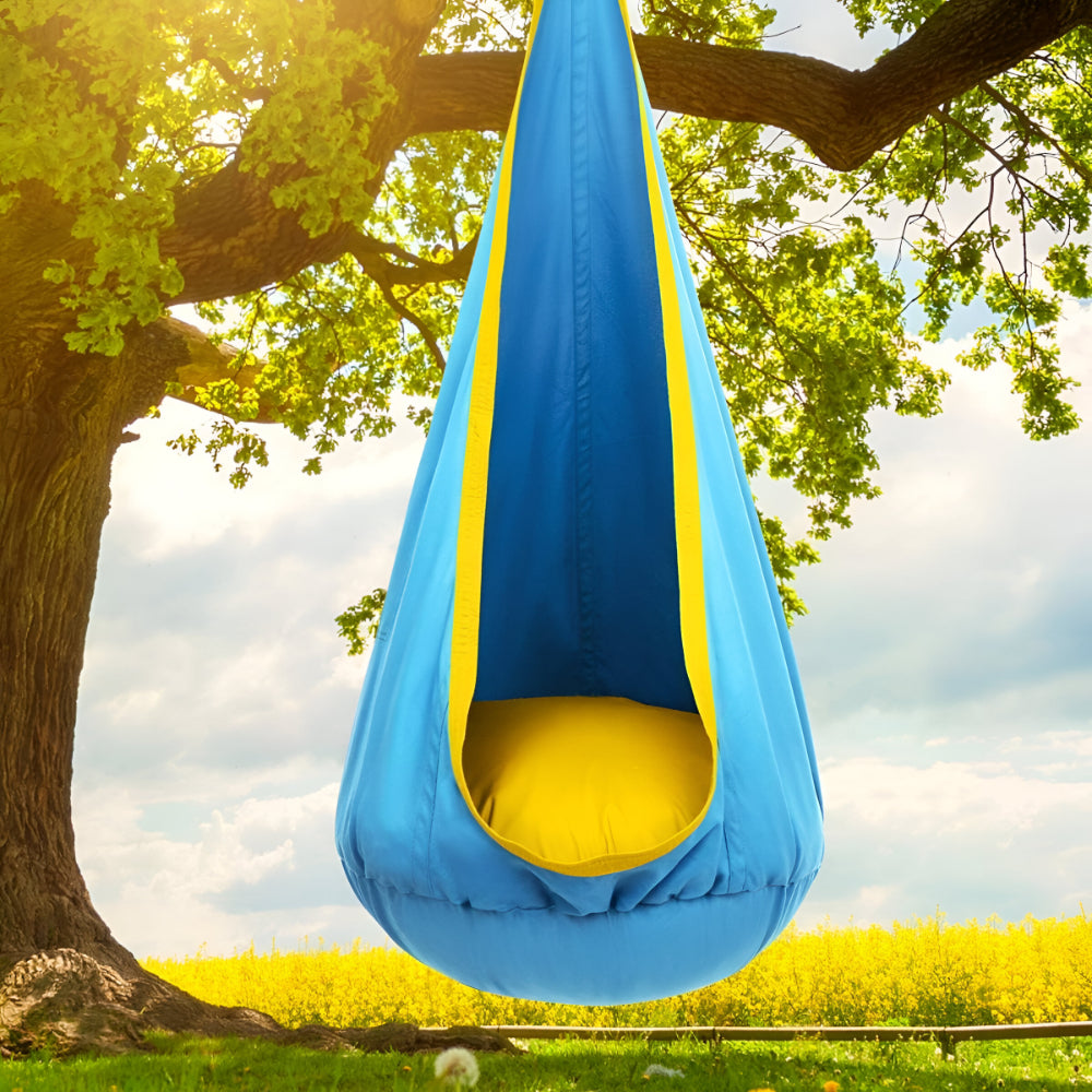 Kids Pod Swing Sensory Seat For Indoor Play And Reading Corner