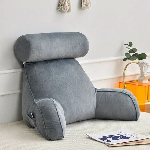 Ergonomiczne oparcie CozySupport z podłokietnikami i zagłówkiem
