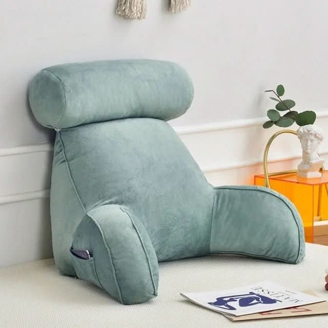 Ergonomiczne oparcie CozySupport z podłokietnikami i zagłówkiem