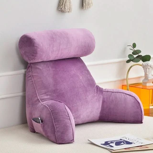 Ergonomiczne oparcie CozySupport z podłokietnikami i zagłówkiem