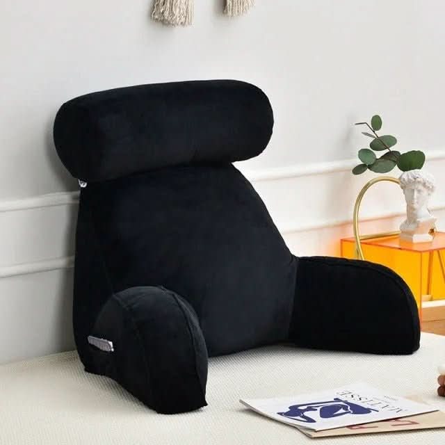 Ergonomiczne oparcie CozySupport z podłokietnikami i zagłówkiem
