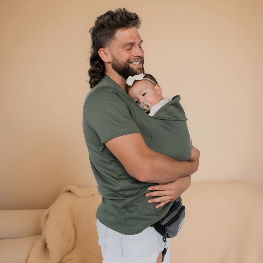 Baby Carrier Tee Ergonomic Infant Holder Shirt For Parents