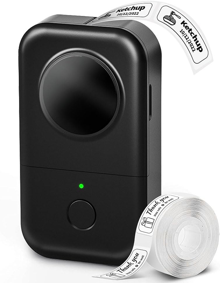 Impresora térmica mini para etiquetas Bluetooth para oficina en casa