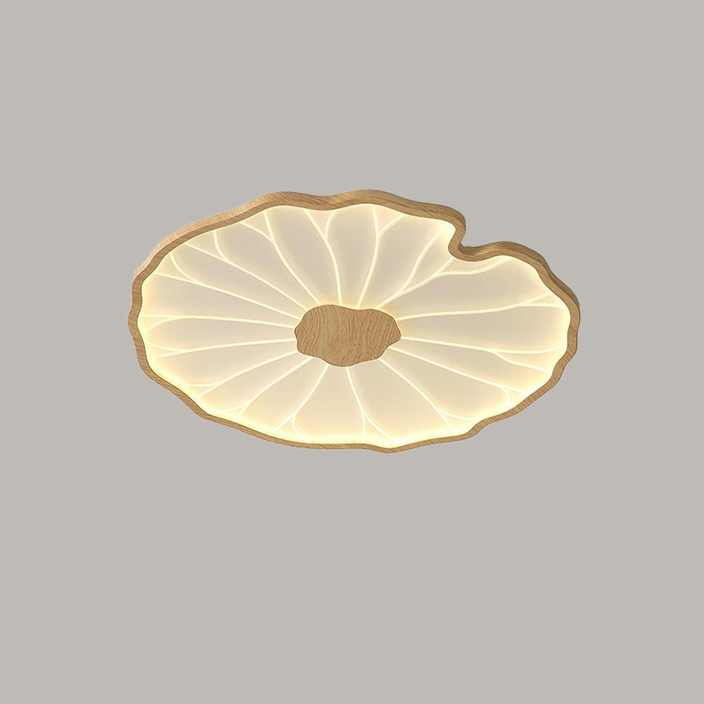 Kulaté akrylové LED stropní světlo ve tvaru lotosového listu pro obývací pokoj a ložnici