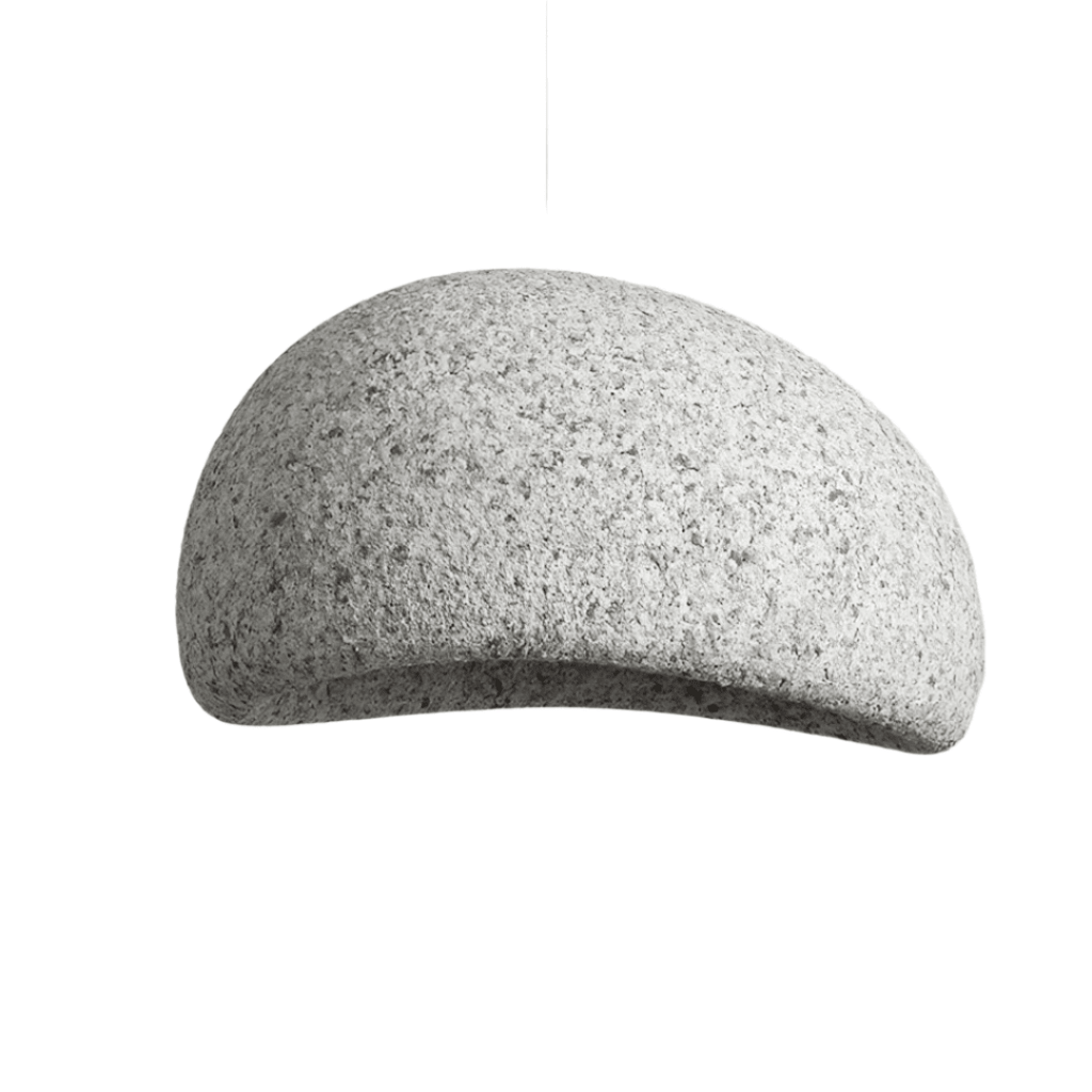 LED-hanglamp met koepelvormige fiberglas kap voor moderne plafondlamp | Rosalyssa