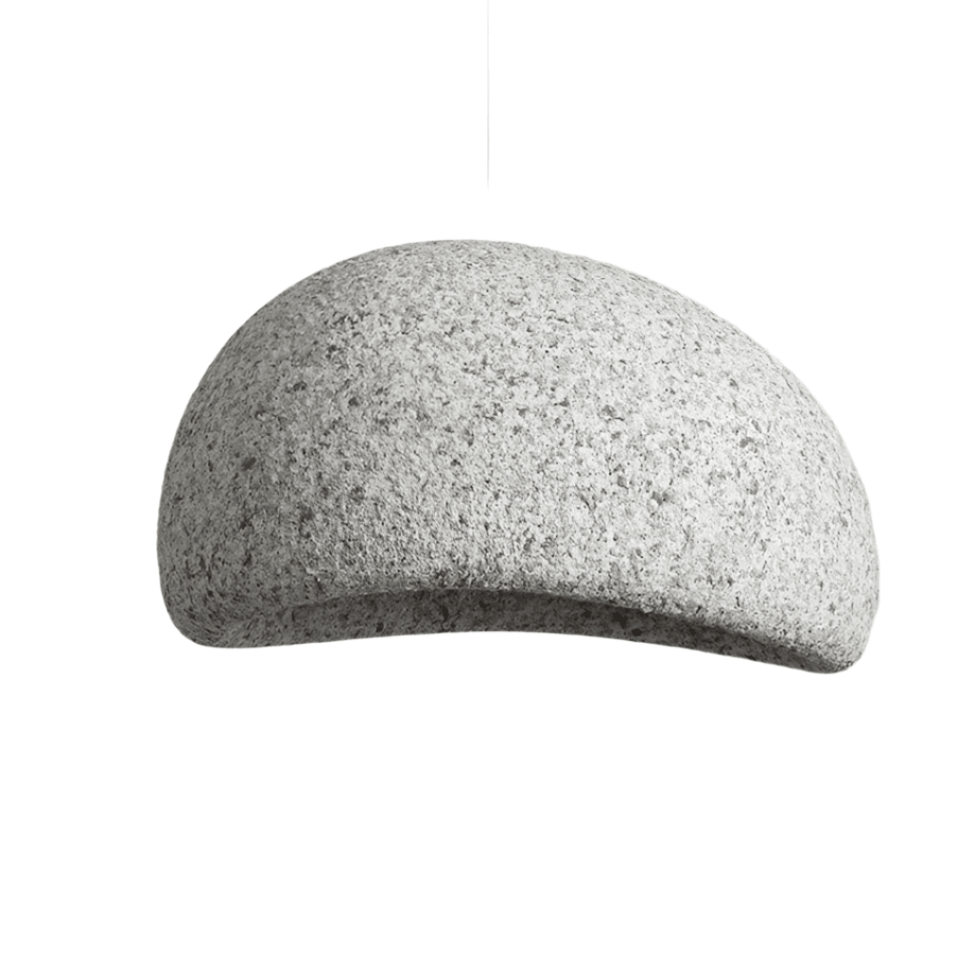 LED-hanglamp met koepelvormige fiberglas kap voor moderne plafondlamp | Rosalyssa