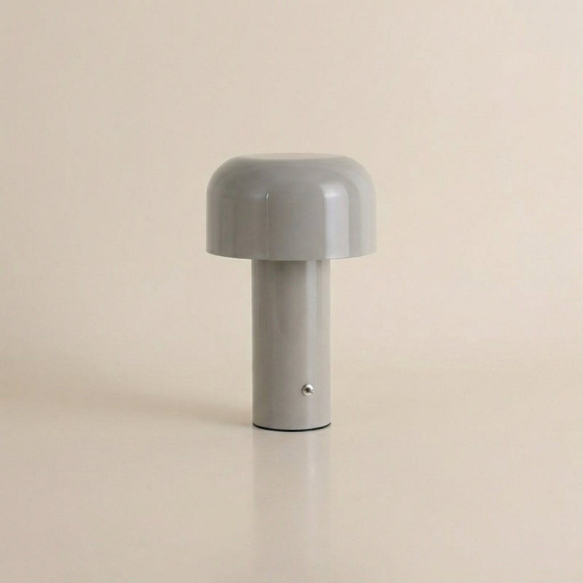 Lampada da tavolo a LED con design a fungo e base in metallo, alta 12 pollici | Rosalyssa