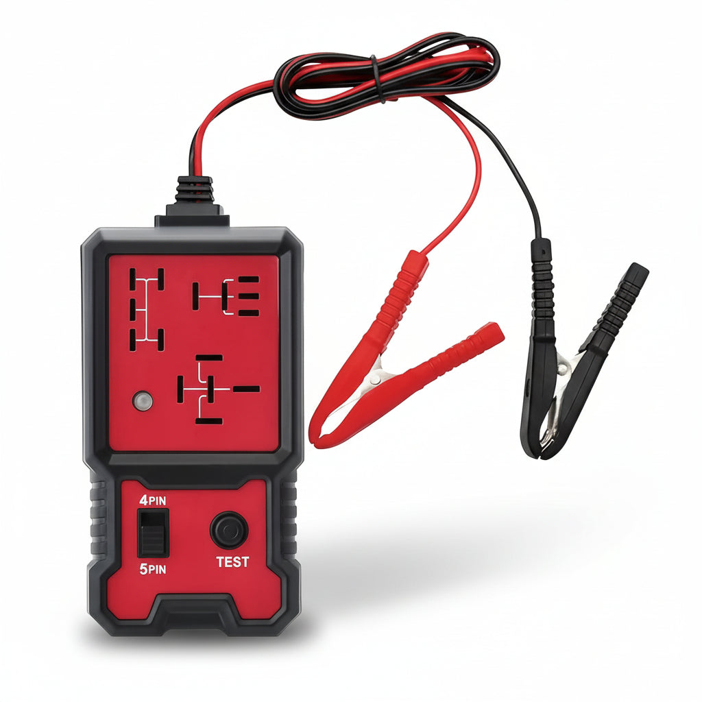 12V Battery Tester With LED Voltage Indicator For Cars