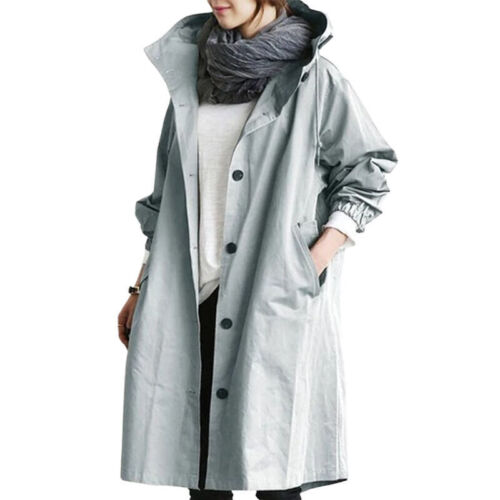AuroraWeave Fashionable Trench Coat For Women Long Style Seasonal 2024
