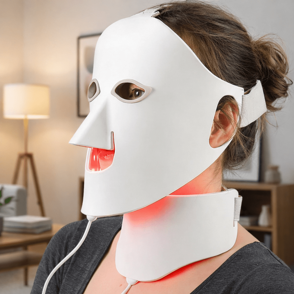 NovaDerm Light LED Light Therapy Mask For Visible Skin Renewal