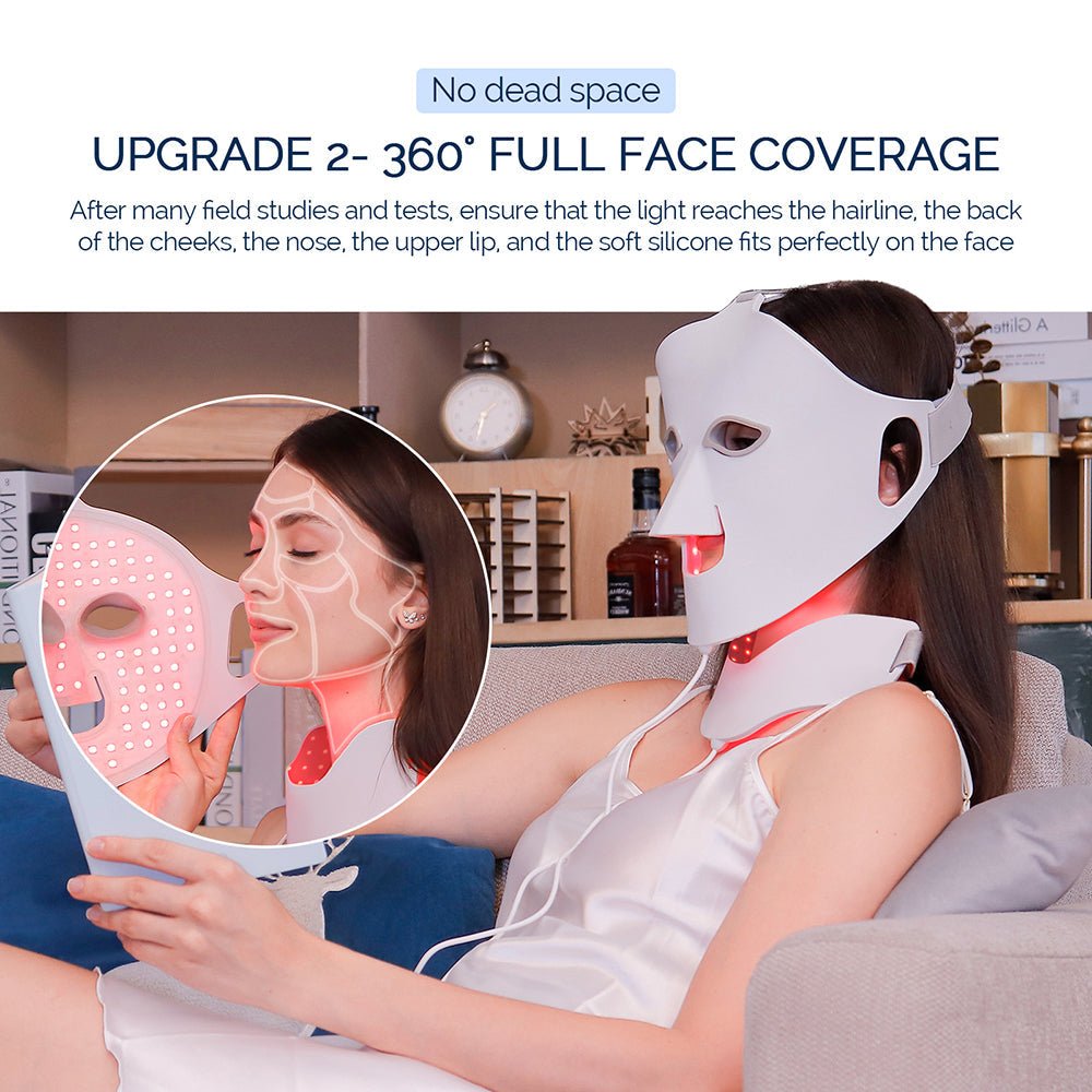 NovaDerm Light LED Light Therapy Mask For Visible Skin Renewal
