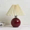 Lampă de masă vintage elegantă Lumera cu abajur pliabil
