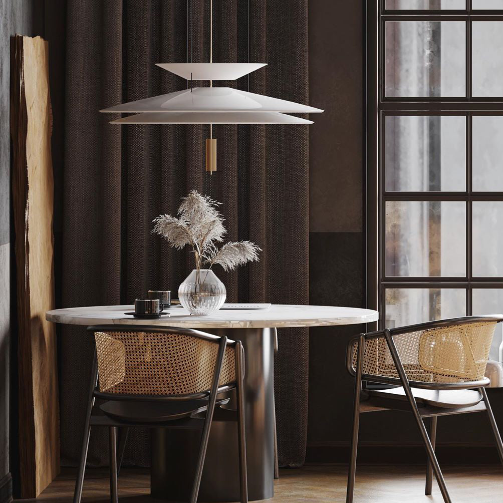 LED Acrylic Gold Black Ceiling Light Chandelier For Living Room And Bedroom, 50 Or 67 Cm
