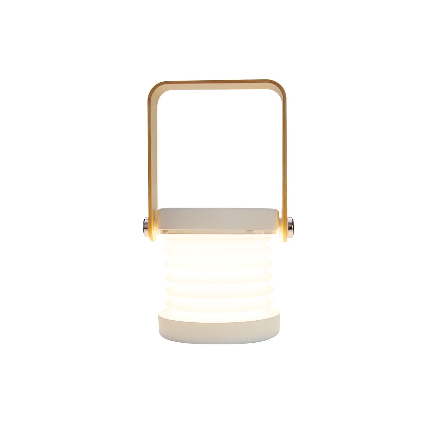 GlowHaven Honeycomb bærbar bordlampe med koselig glød