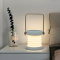 GlowHaven Honeycomb bærbar bordlampe med koselig glød