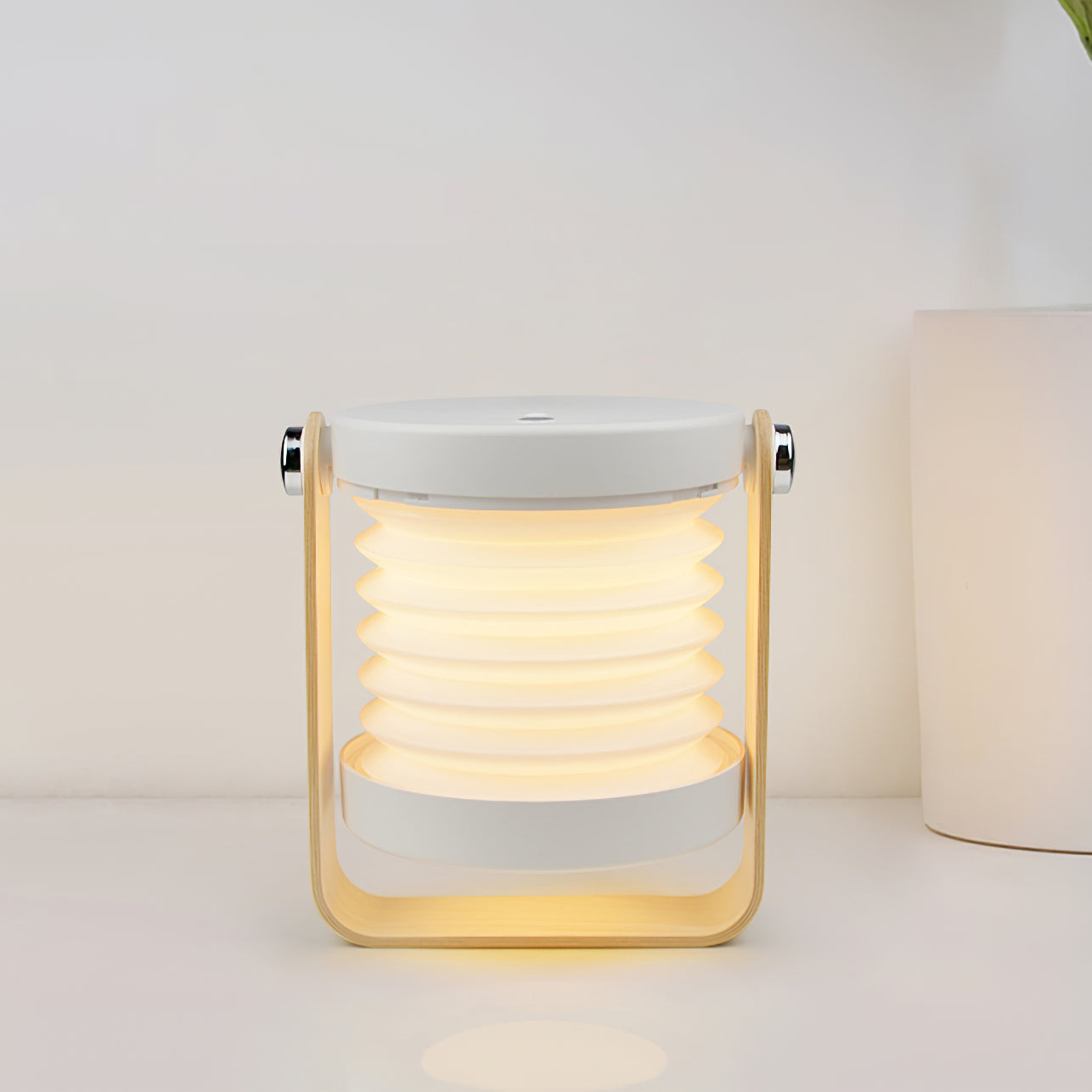 GlowHaven Honeycomb bærbar bordlampe med koselig glød