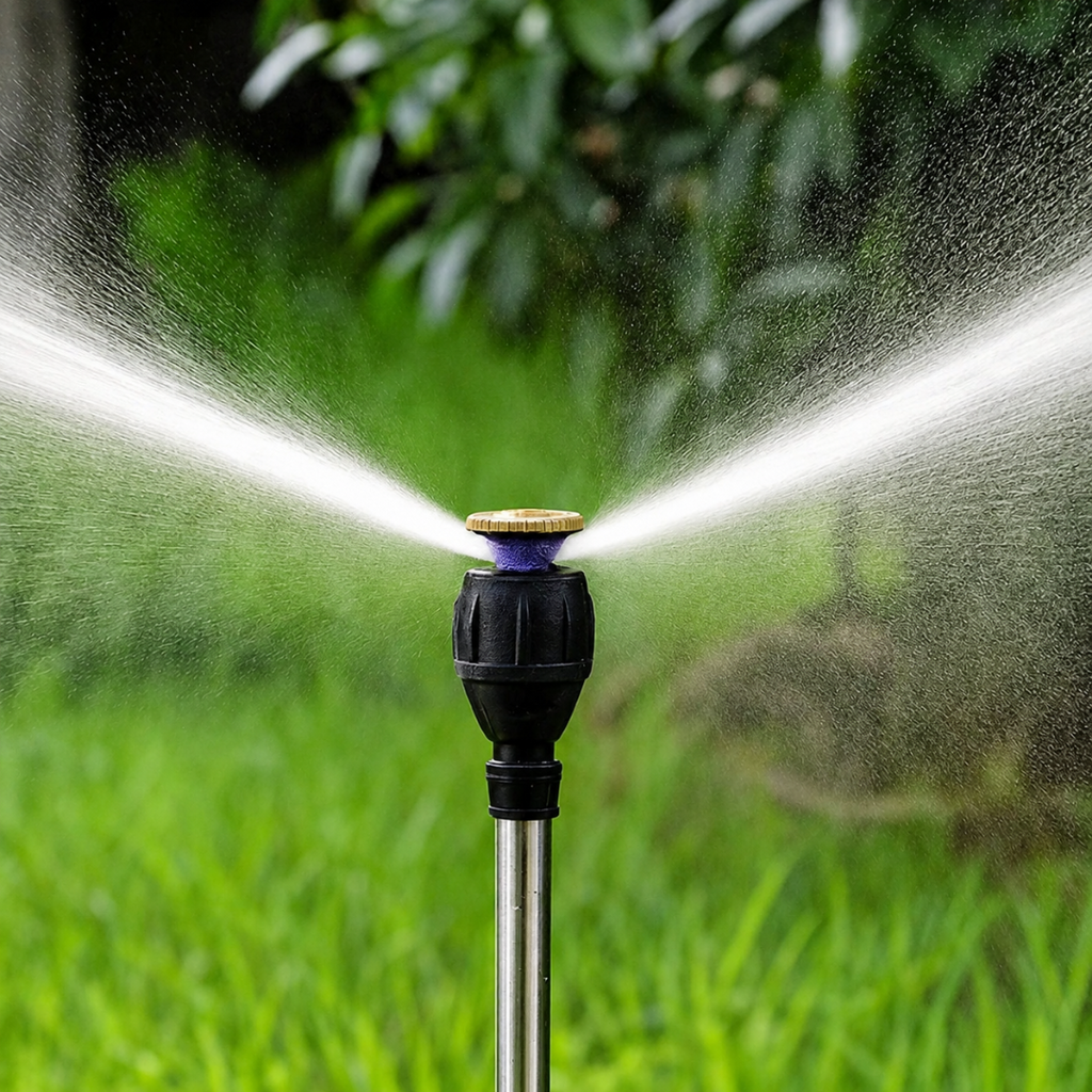 Tripod Sprinkler For Lawn Care And Garden Watering, 360° Rotation