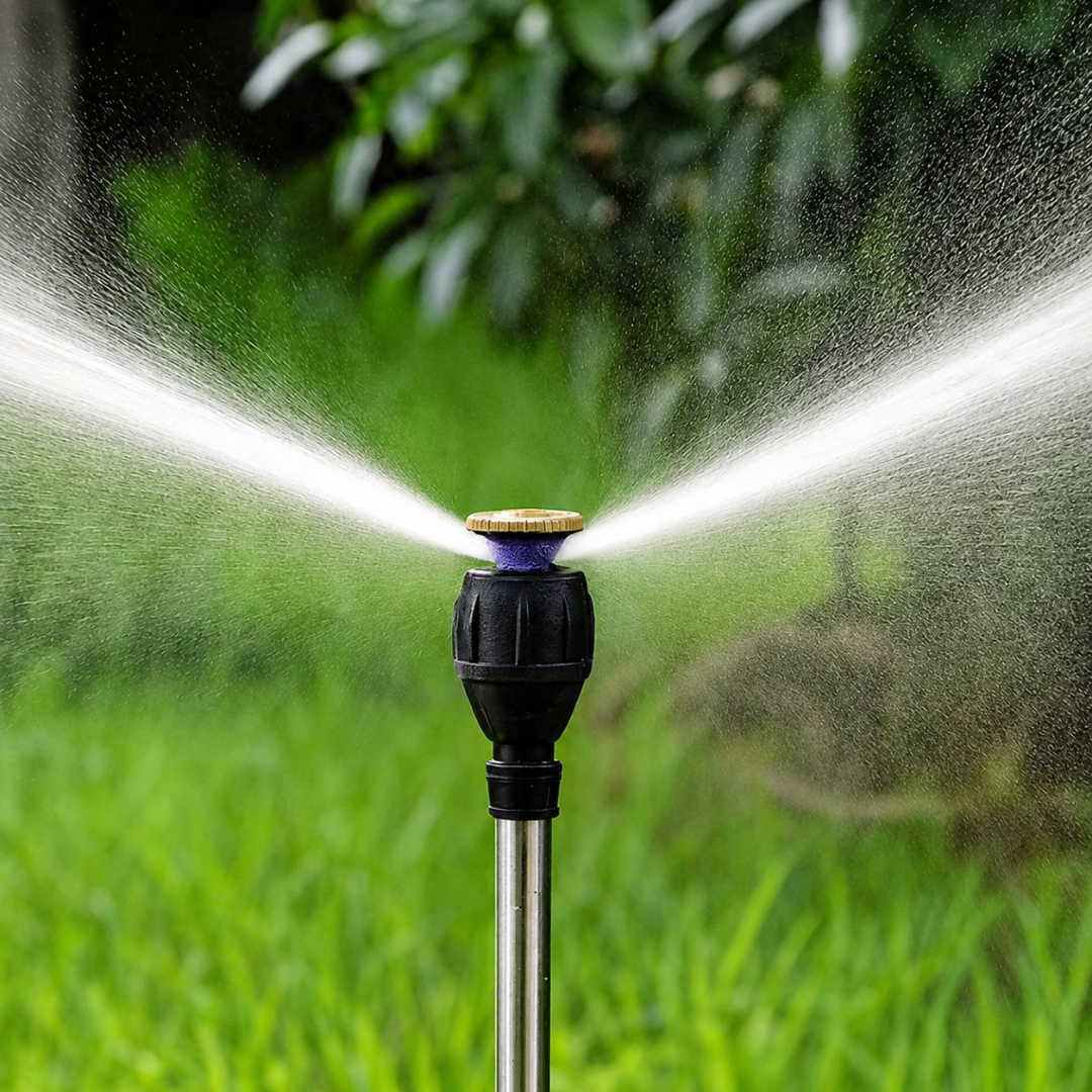 Tripod Sprinkler For Lawn Care And Garden Watering, 360° Rotation