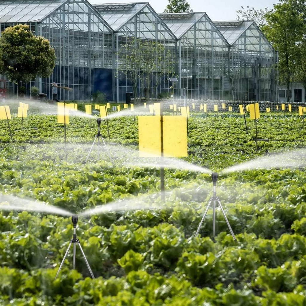 Tripod Sprinkler For Lawn Care And Garden Watering, 360° Rotation