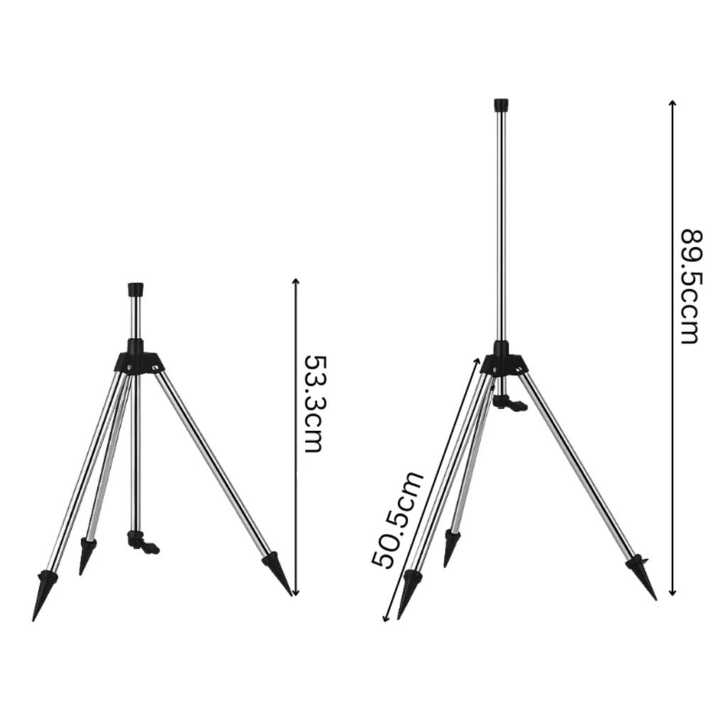 Tripod Sprinkler For Lawn Care And Garden Watering, 360° Rotation