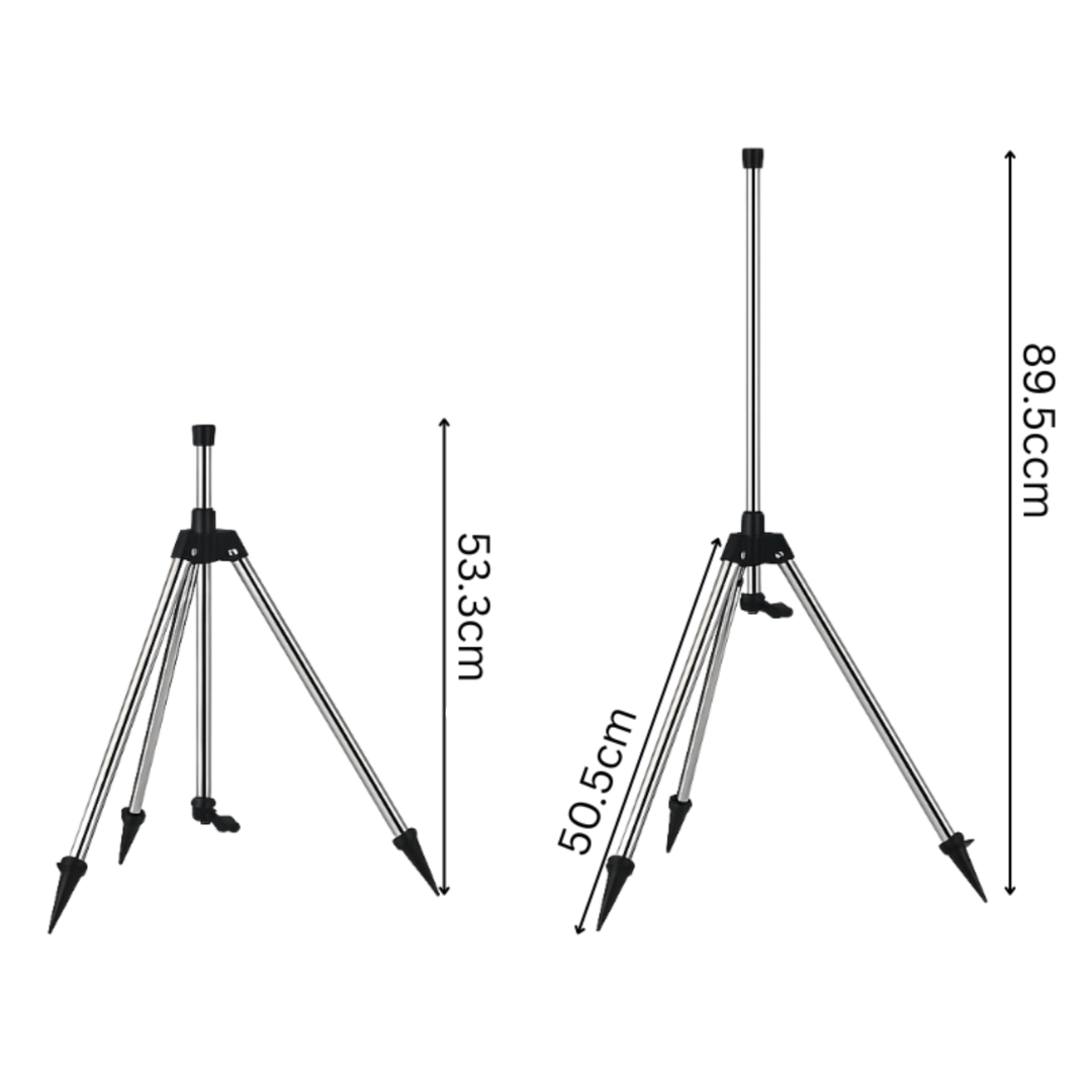 Tripod Sprinkler For Lawn Care And Garden Watering, 360° Rotation