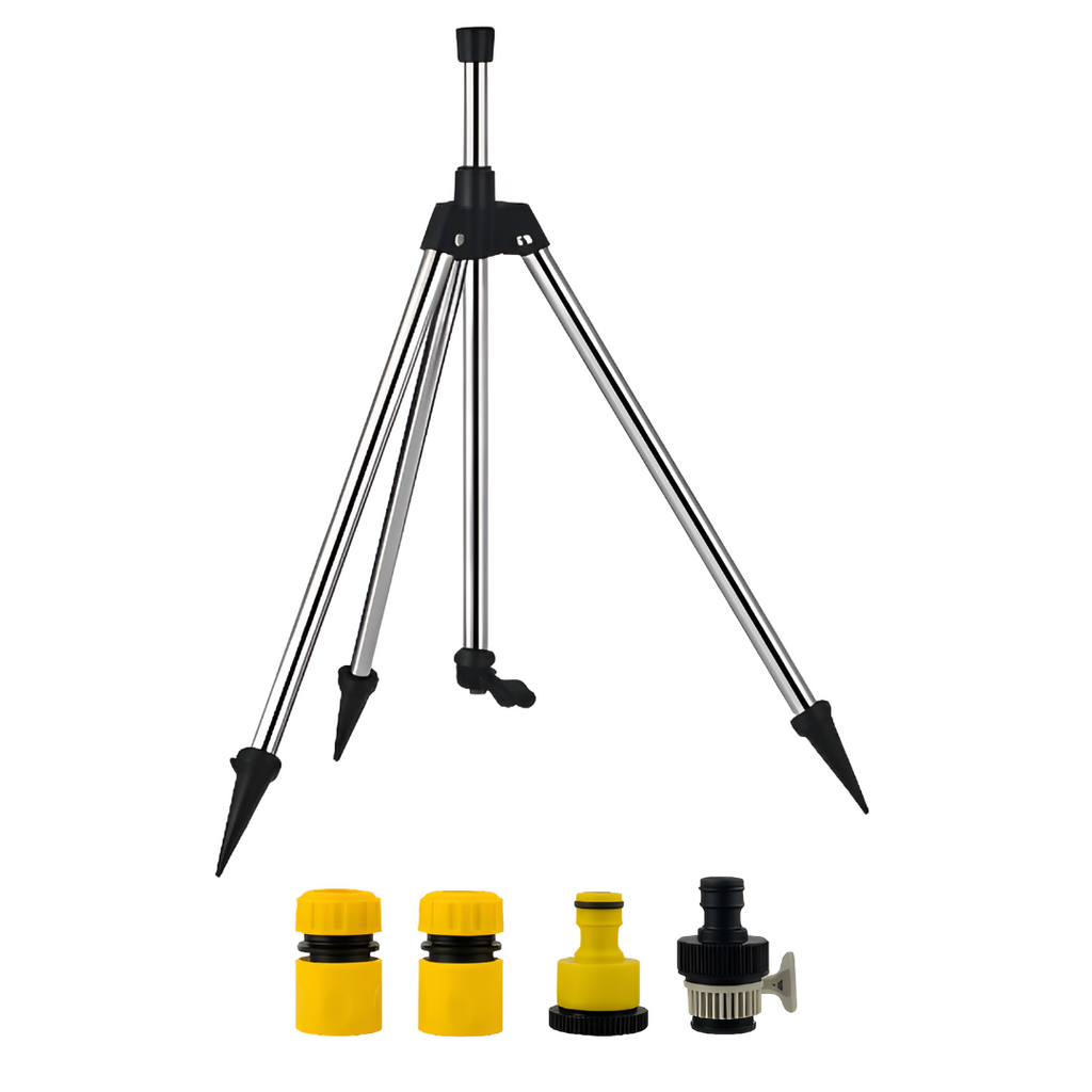 Tripod Sprinkler For Lawn Care And Garden Watering, 360° Rotation